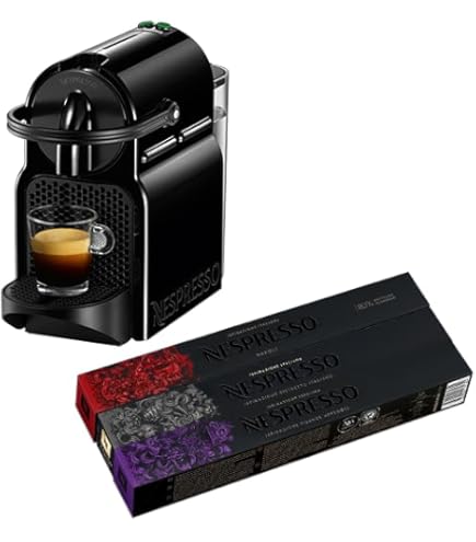 Nespresso Inissia Coffee Machine, Black [D40-ME-BK-NE]: Buy Online